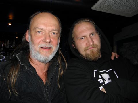 Tuomari Nurmio ja Paleface tapasivat Helsingissä tiistaina 5.10.2010.