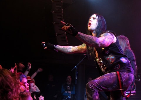 Hardcore Superstarin Jocke Berg.