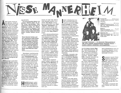 Post image for Nisse M 3/90: Tavastia-klubin uusi päällikkö sai nyrkistä