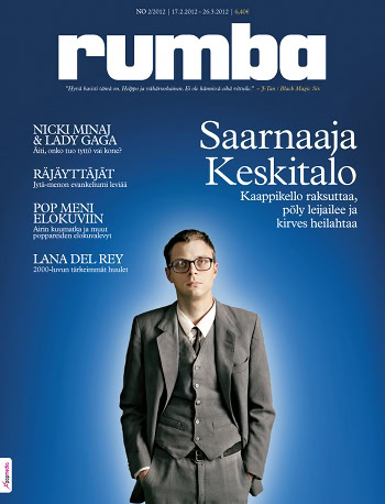 Post image for Rumba 2/12 ilm. 17.2! Mukana Joose Keskitalo, Pariisin kevät, leffamusaa Airin malliin, Chairlift, Räjäyttäjät…