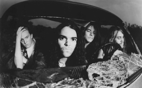 Kyuss vuonna 1992: Josh Homme, Brant Bjork, John Garcia ja Nick Oliveri.