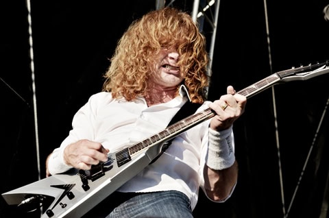 Venäjän presidentti Vadimi... eikun siis metallitähti Dave Mustaine.