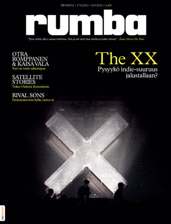 Post image for Rumba 8/12: The xx, Otra Romppanen & Kaisa Vala, Rival Sons, Karri Koira & Ruudolf…