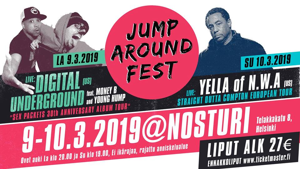 NWAtähti ja kaikkien aikojen parhaan bileräppilevyn tehnyt Digital