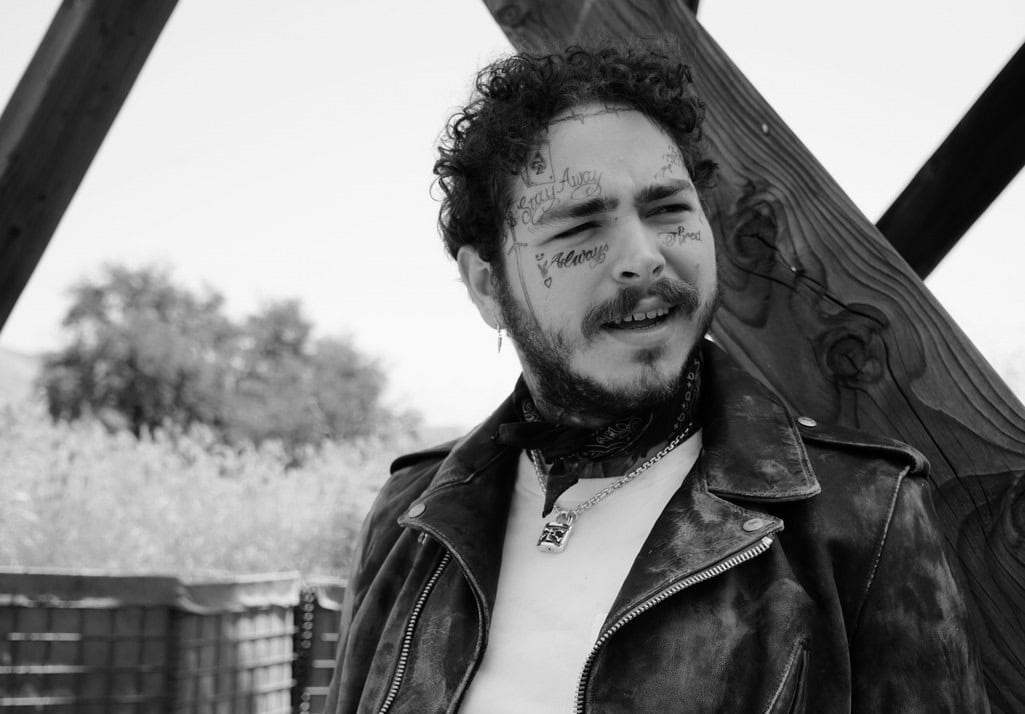 Post Malonelta sujuu myös grunge räppäri esitti tunteikkaan version