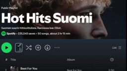 HS: Suomalaisen musiikin Spotify-listoja koonnut työntekijä irtisanottu – jatkossa listat kootaan Ruotsissa