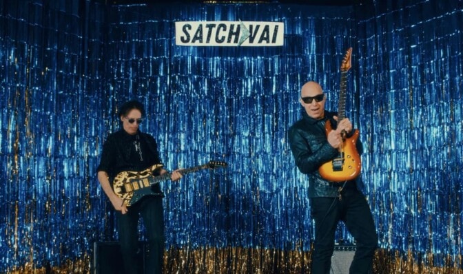 Steve Vai julkaisi musiikkia Joe Satrianin kanssa – muista Vain tähdittämä King Crimson -keikka Helsingissä!