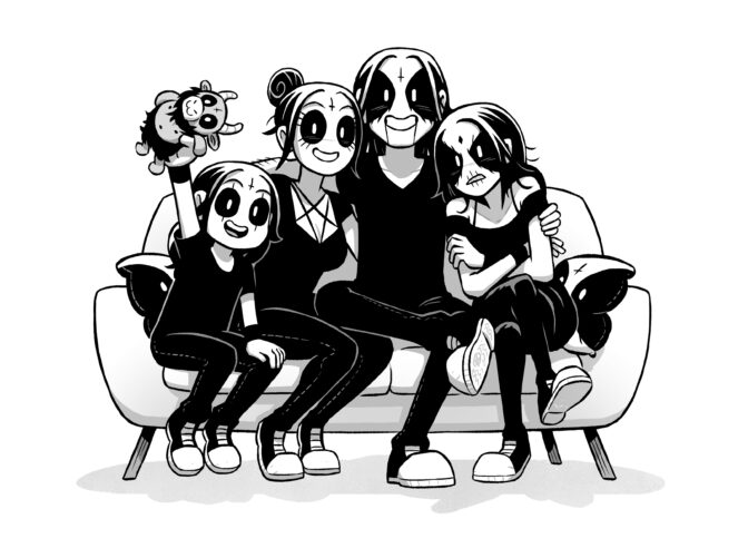 Belzebubs muuntuu animaatiosarjaksi – suomalaisen black metal -kultistiperheen sitcom alkaa Ylellä